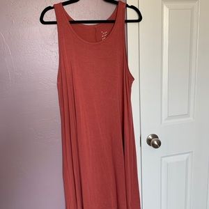 NWOT A New Day rust colored swing tank dress